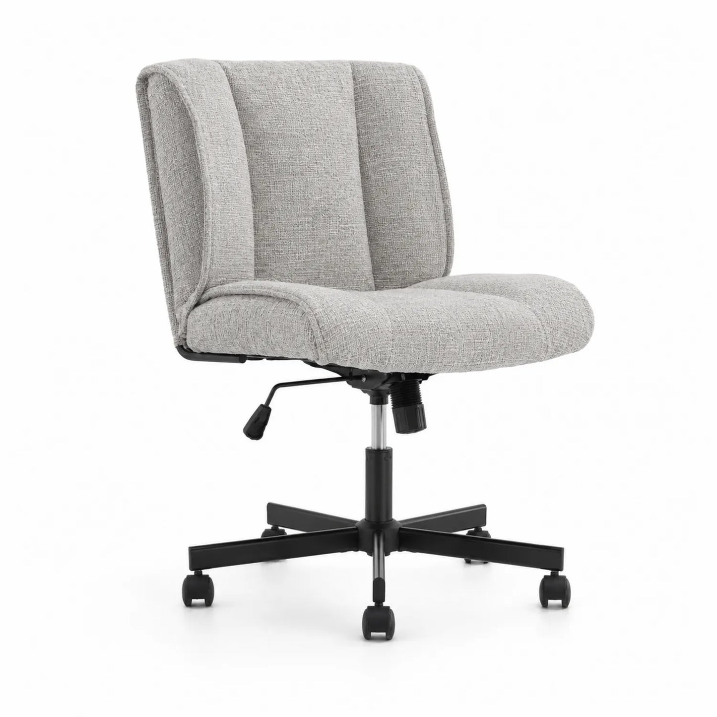 Silla de Oficina Giratoria de Tela con Altura Ajustable