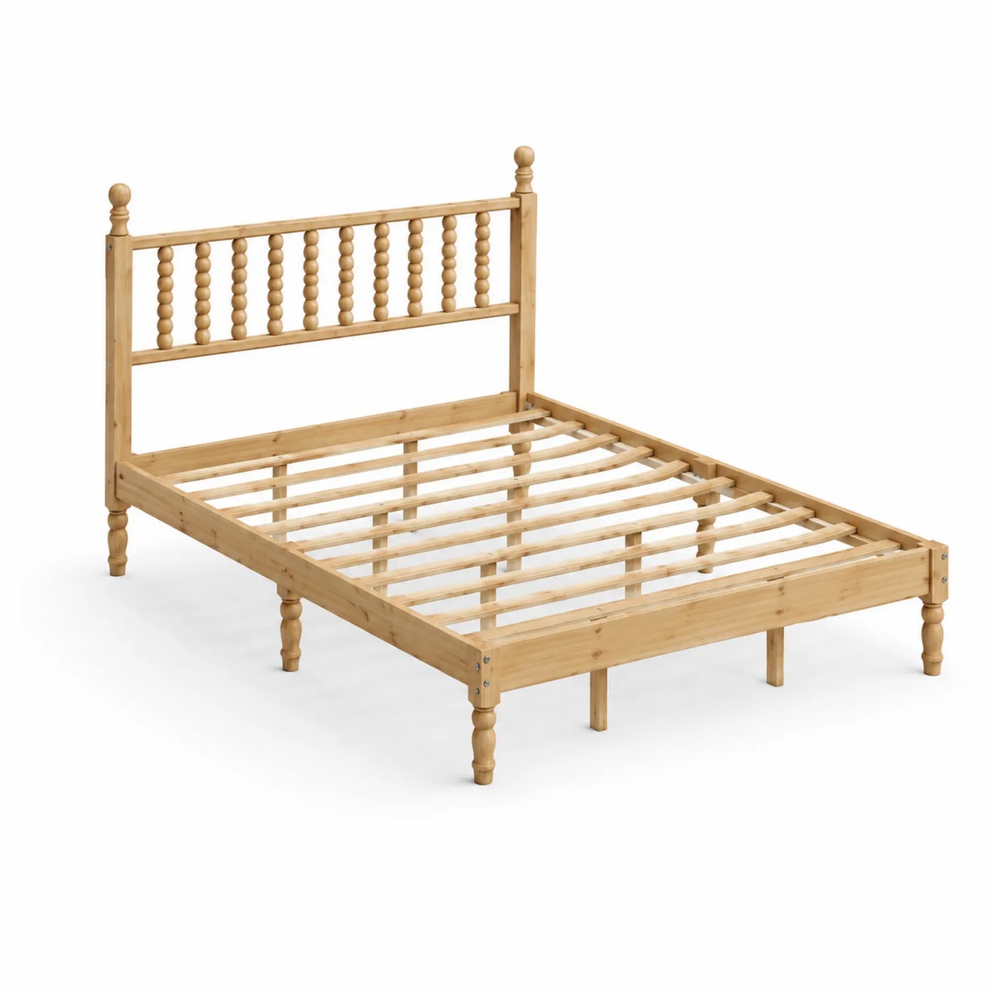 Cama de Madera de Pino 200x150 cm