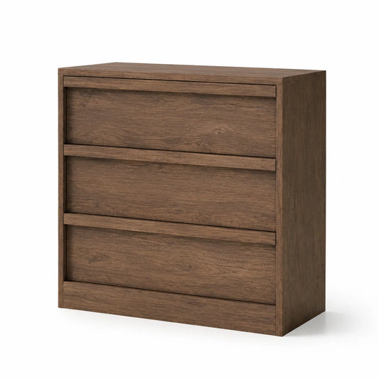 Cajonera de Madera con 3 Cajones Marrón